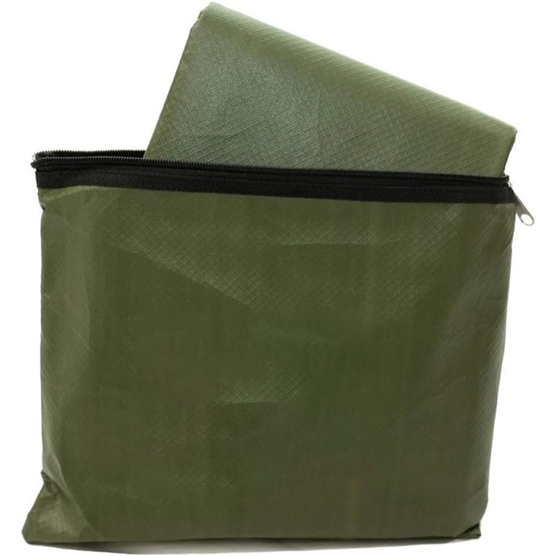 Survival Blanket Reflective - 再利用可能な断熱タープ、210cm x 150cm ヘビーデューティーサーマルサバイバルブランケット-防水、防風、体温の90%を反射