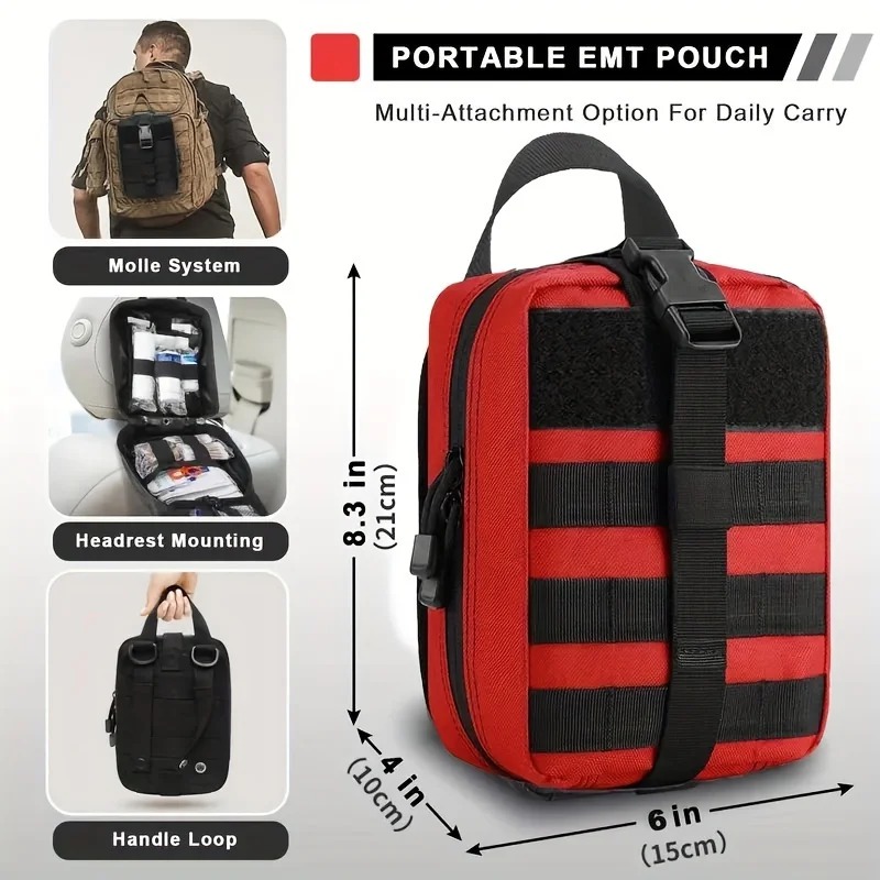 363点入りポータブル応急処置キット 多目的緊急サバイバルキ - Bivy Bag Emergency のレビューと価格