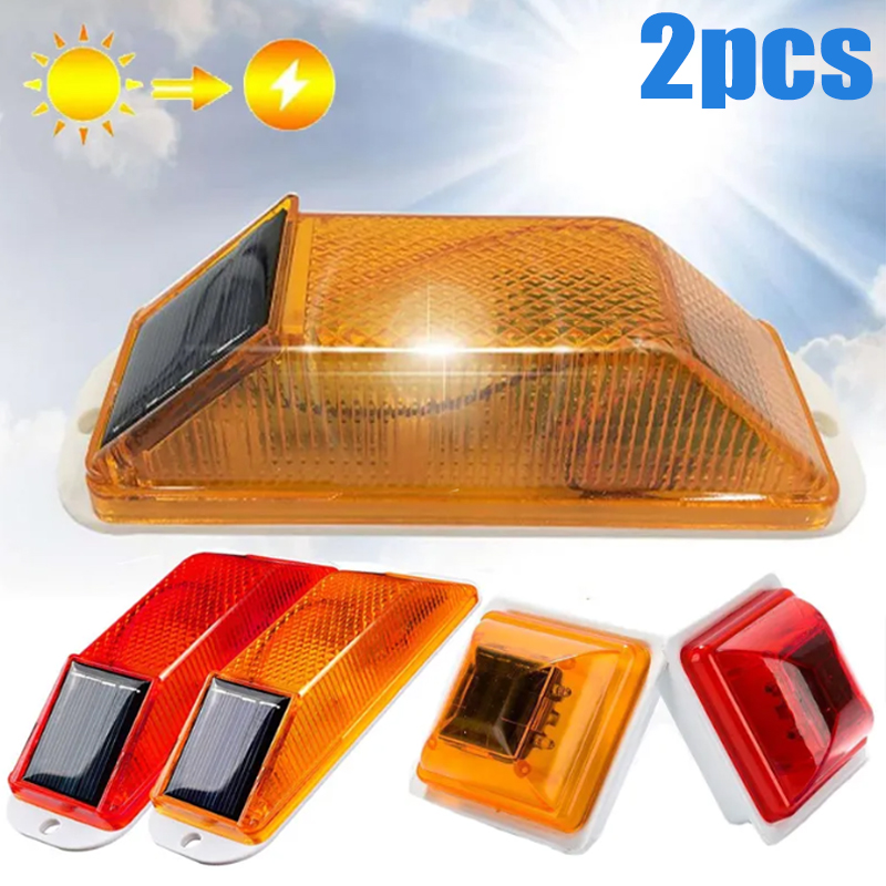 充電式ソーラーストロボ警告灯,LEDランプ,夜間安全運転,点 - Sos Light Strobe のレビューと価格