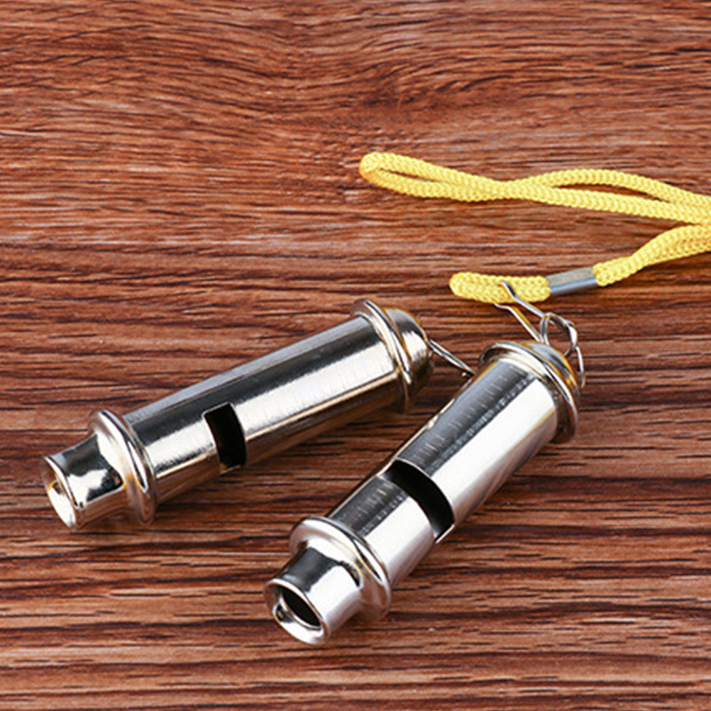 3個入り アウトドアサバイバルホイッスル ステンレス製 緊急 - Emergency Whistle Loud のレビューと価格