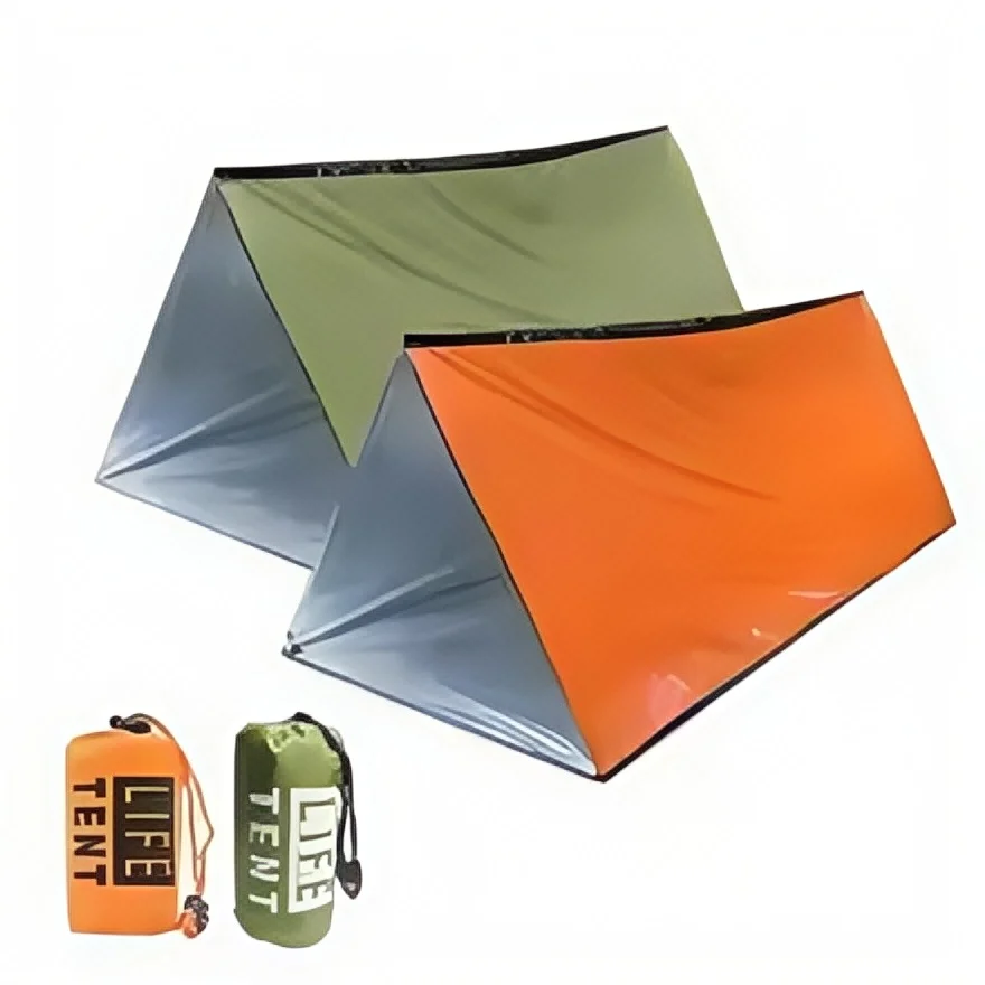2人用緊急サバイバルシェルター - 防水マイラービビーテント - Bivy Bag Emergency のレビューと価格